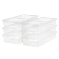 IRIS USA, Inc. CNL-41 41 Quart Clear Storage Box, 6 Pack