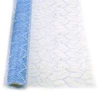 Waterproof Flower Wrapping Paper, Gift Wrap Color Tissue Paper 19.68"x 180" per Roll (Sapphire)
