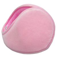 HIG Ear Warmers for Men & Women Classic Fleece Unisex Winter Warm Earmuffs (Pink)