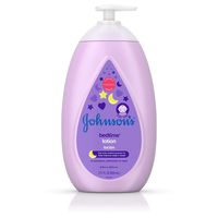 Johnson's Moisturizing Bedtime Baby Lotion with NaturalCalm Essences to Soothe and Relax, Hypoallergenic and Paraben-, Phthalate- and Dye-Free Baby Skin Care, 27.1 fl. oz
