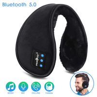 Bluetooth Ear Muffs for Men Women Top Cool Tech Gadgets Unique Christmas Gifts for Mom Dad Her Teen Boys Girls Ear Warmers Headphones, LC-dolida Winter Bluetooth Earmuffs Foldable
