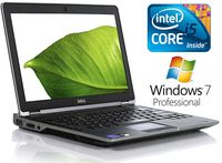 Dell Latitude E6230 12.5-inch Business Laptop PC, Intel Core i5 Processor 2.70GHz, 6GB DDR3 RAM, 320GB Hard Drive, Windows 7 Professional (Certified Refurbished)