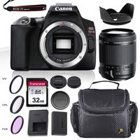 Canon EOS Rebel SL3 DSLR Camera w/All-Purpose Zoom Lens - Tamron AF 18-200mm F/3.5-6.3 Di-II VC & Accessory Bundle