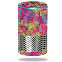MightySkins Skin Compatible with Amazon Echo (2ND Gen) - Magenta Summer | Protective, Durable, and Unique Vinyl Decal Wrap Cover | Easy to Apply, Remove, and Change Styles | Made in The USA