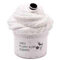 Newest O-REO Butter Birthday Cake Candy Slime, Non-Sticky Floam Slime Stress Relief Toy Scented DIY Putty Sludge Toy for Girls and Boys(7oz) 200ML