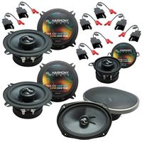 Compatible with Chrysler Lebaron 1984-1995 Factory Speaker Upgrade Harmony Premium Speakers Package
