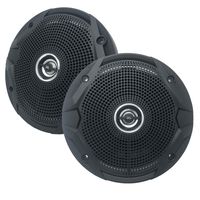 JBL Black OEM Replacement Marine 180 Watt 6.5" 4Ω Coaxial Waterproof Speakers Bundle - 2 Speakers