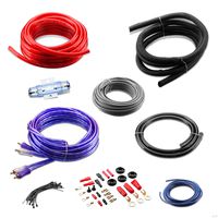 Planet Audio 4GPK 8 Gauge Car Amplifier Installation Wiring Kit - A Car Amplifier Wiring Kit Helps You Make Connections and Brings Power To Your Radio, Subwoofers and Speakers