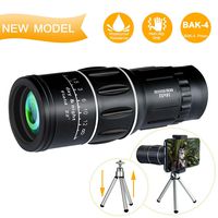 Camping Monocular Telescope 16X52, DOTSOG High Power Monocular Scope with Smartphone Holder Tripod,Clear BAK4 Prism Dual Focus Optics for Outdoor Hiking, Hunting, Camping, Concert and Bird Watching