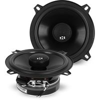NVX 5 1/4 inch Professional Grade True 80 watt RMS 2-Way Coaxial Car Speakers [V-Series] with Silk Dome Tweeters, Set of 2 [VSP525]