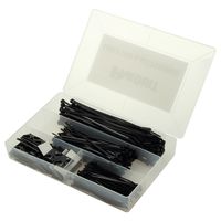 Panduit KP-506A-0 Cable Tie Kit, Plastic Box, Cable Ties, Mounts, Weather Resistant Nylon 6.6