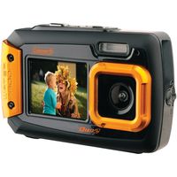 Coleman Duo2 2V9WP-O 20 MP Waterproof Digital Camera with Dual LCD Screen (Orange)