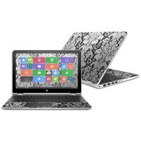 Mightyskins Skin Compatible with Hp Pavilion X360 15.6" (2016) - Floral Retro | Protective, Durable, and Unique Vinyl Decal Wrap Cover | Easy to Apply, Remove, and Change Styles | Made in The USA