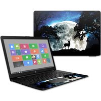 Mightyskins Skin Compatible with Hp 17t Laptop 17.3" (2017) - Moonlight Deer | Protective, Durable, and Unique Vinyl Decal Wrap Cover | Easy to Apply, Remove, and Change Styles | Made in The USA