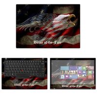 decalrus - Protective Decal Patriotic Skin Sticker for Lenovo ThinkPad T480 (14" Screen) case Cover wrap LEthnkpadT480-192