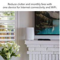 NETGEAR Orbi All-in-One Cable Modem + Whole Home Mesh-Ready WiFi Router - for Internet connectivity and speeds up to 2.2 Gbps Over 2,000 sq. feet, AC2200 (CBR40)