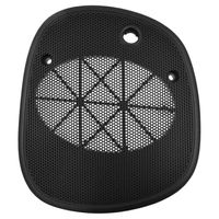 ECOTRIC New Passenger Graphite Dash Speaker Cover Grille Grill Right for 98-05 GMC Jimmy Sonoma Chevrolet S10 Blazer Bravada