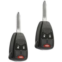 Car Key Fob Keyless Entry Remote fits Dodge Caravan and Grand Caravan / Chrysler Town Country 2004 2005 2006 2007 (M3N5WY72XX), Set of 2