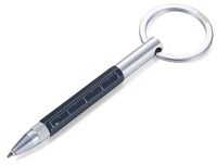 Troika Micro Construction Pen & Stylus Key Ring, Black (KYP25BK)