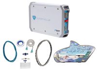 Rockville RXM-T1 1500 Watt Peak/750w RMS Marine/Boat 2 Channel Amplifier+Amp Kit