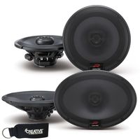 Alpine R-Series Bundle - A pair of R-S65 6.5 Inch Coaxial 2-Way Speakers & a pair of R-S69 6x9 Coaxial Speakers