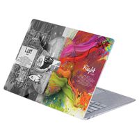 MasiBloom 1 PCS Anti-Scratch Decal Sticker Laptop Skin for 13" 13.5 inch Microsoft Surface Laptop 3 & 2 & 1 (2019/18/17 Released), Not Compatible with Surface Book (Brain- Mathematics)