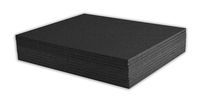 Golden State Art, Pack of 10, 3/16" Thick, 12x16 Black Foam Core Backing Boards (12x16, Black)