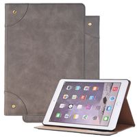 iPad Pro 10.5 Case, Vacio PU Leather Screen Protective Luxury Book Style Folio Case Design Multi-Angle Viewing Stand Book Cover for iPad Pro 10.5 -Gray