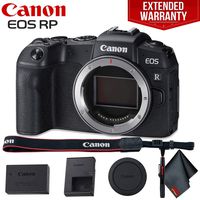Canon EOS RP Mirrorless Digital Camera (Body Only) - Includes - Cleaning Kit and 1-Year Extended Warranty