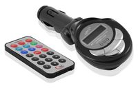 DP Audio Video USB SD/MMC MP3 Wireless In Car FM Transmitter with Remote (Black)