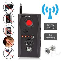 Bug Detector, Anti Spy Hidden Camera Detector, AHNR Wireless Signal Pinhole Laser Lens GSM Detector Ultra-high Sensitivity Full-Range Tracker Finder