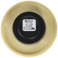 Brady PTL-17-432 Rough Surface Polyester TLS 2200/TLS PC Link Labels , Clear (500 Labels per Roll, 1 Roll per Package)