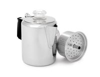 GSI Outdoors Glacier Stainless Coffee Percolator Cup with Silicone Handle (6 Cup)