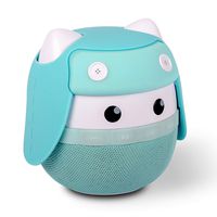 Portable Bluetooth Speaker ASIMOM Rhyme, Stereo Pairing Speaker, 15H Playing, High Definition Sound, Cute Wireless Speaker, Ideal Gift for Girls and Kids (Aqua Blue)