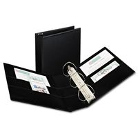 Avery Durable Binder, 4 One Touch Rings, 780-Sheet Capacity, DuraHinge, Black (07801)
