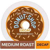 The Original Donut Shop Decaf Keurig Single-Serve K-Cup Pods, Medium Roast Coffee, 72 Count