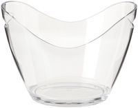 Prodyne G-4-C Vino Gondola Wine Tub, Clear