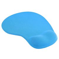 Uxcell Silicone Gel Desktop Wrist Rest Support Mouse Pad Mat, Sky Blue