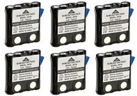 Uniden BP38 Replacement NiMH Battery Pack (Set of 6); for Uniden GMR Radios and Some VHF Radios; Fits with VHF Models MHS050-2, Atlatnis 150; Can be Used in Place of The BP40