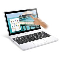 Acer Chromebook C720P-2457 Intel Celeron 2957U X2 1.40GHz 4GB 32GB, White (Renewed)
