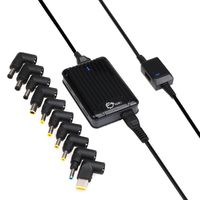SIIG (AC-PW1212-S1) Ultra-Compact Universal Laptop Power Adapter -90W for Samsung Sony Dell HP Lenovo IBM Acer Gateway Acer Fujitsu Toshiba Liteon Delta Compaq