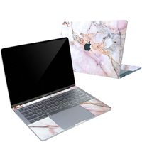 Digi-Tatoo 4-in-1 MacBook Skin Decal Sticker Compatible with Apple MacBook Air 13 Inch 2018 Release (Model A1932), Full Body Protective, Removable and Anti-Scratch, Cracked Marble
