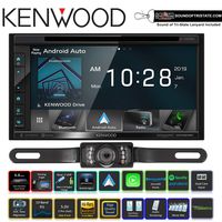 Kenwood Excelon DDX6906S Multimedia DVD Receiver with License Plate Backup Camera with Free Sound of Tri-State Lanyard