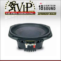 18 Sound 8M400 8" Woofer/250W/8OHMS - Set of 1