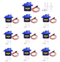 CenryKay 10PCS SG90 Micro Servo Motor RC Robot Helicopter Aircraft Control 9G