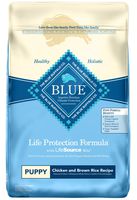 Blue Buffalo Life Protection Formula Puppy Dog Food - Natural Dry Dog Food for Puppies - Chicken and Brown Rice - 30 lb. Bag
