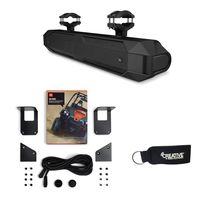 JBL UB4000BLK Marine Passive Soundbar for UTVs & Boats - Includes JBL SK300 Separation Kit