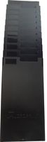 Acroprint M120R 25-Pocket Time Card Rack (Black)