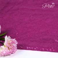 TRLYC Fuchsia Pink Sequin Wedding Curtain 8 Ft by 8 Ft Backdrop Sequin add Elegant Shiny Sequins for Party Weddings Birthdays Shower
