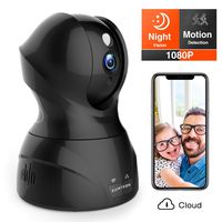 Security Camera 1080P WiFi Dog Pet Camera - KAMTRON Wireless Indoor Pan/Tilt/Zoom Home Camera Baby Monitor IP Camera with Motion Detection Two-Way Audio, Night Vision - Cloud Storage